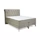 BOXSPRING KREVET  219/130/163 cm bež