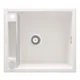 Deante ZRM A103Granitna sudopera Magnetic, Bela