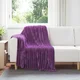 Vidaxl Obloge 6 pcs Vijolična 150 x 130 cm Flis