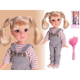 Modna lutka 30 cm trdo telo