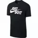 Nike Moška majica JUST DO IT SWOOSH Moška kratka majica Črna