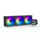 Zalman vodni hladilnik ALPHA2 A36 Black / 3 x 120 mm / PWM / ARGB / črn