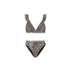 The Sunshine Brand Bikini Bobby kremna / brokat / črna