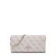 GUESS Pisemska torbica Noelle II siva/bela