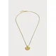 Juicy Couture Verižica Heart Pendant zlata