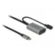 DeLOCK 85391 USB cable 5 m 3.1 (3.1 Gen 1) USB A USB C Black,Grey