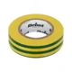 Kemot Izolirni trak PVC 0,13mm x 19mm x 20m, zeleno-rumen