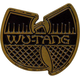 Wu-Tang Clan Black & Gold Logo Odznak 51 x 46 mm