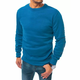 Dstreet Moška udobna zimska majica BASE temno modra bx5058 L