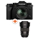 Fotoaparat Fujifilm - X-T5, 18-55mm, Black + Objektiv Viltrox - AF, 75mm, f/1.2, za Fuji X-mount