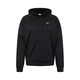 NIKE Sportska sweater majica, crna / bijela