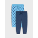 Sinsay - Pantalone 2 pack - svetlo plava