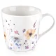 shumee Porcelanasta skodelica za pitje kave, čaja, zelišč, pijač, rož, 430 ml