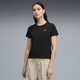 PUMA Essentials Elevated Tee Women, Clothing, Black, M