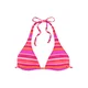 s.Oliver Bikini zgornji del lila/svetlo oranžna/roza/bela