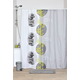 Tendance zavesa za kadu + 12 pp kukica 180x200 cm poliester palaos ( 1205667 )