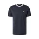Lyle & Scott Majica Ringer mornarska/bela