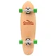 Meteor Meteor 22595 Skateboard, 22-palčni, ABEC 7, zeleno-rjava-oranžna
