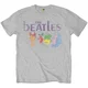 The Beatles White Album Back (Back Print) Grey XL Majica