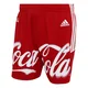 ADIDAS ORIGINALS Hlače Coca Cola rdeča/bela