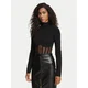 Elisabetta Franchi Bodi BK-05S-67E2-V350 Črna Fitted Fit
