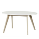 oliver furniture lesena otroška mizica pingpong white/oak