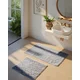 L`ESSENTIEL MAISON Set 2 prostirke za kupatilo Rabbit Anthracite