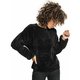 Ženski pulover URBAN CLASSICS - Chenille - črna - TB2354