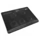 Postolje cooler za laptop MIKUSO NCP-075 (360x260x24mm)crni