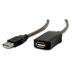 Gembird USB A/USB A M/F 10m USB kabel USB 2.0 Crno