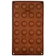 shumee Rjavi silikonski model za praline in čokolado 30x17,5x1,5 cm