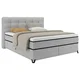 BOXSPRING KREVET CARMEN C 160/200 cm , svetlosiva
