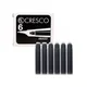 bez značky Nadomestna polnila/kartuše za nalivna peresa Cresco, črna, 100 kosov