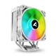 Sharkoon CPU A40 RGB WHITE AIR COOLER 120mm PWM 220W procesorski hladilnik