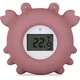 PETITE&MARS Termometer silikonski digitalni za vodo Crab Caleb Dusty Rose 0m+