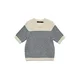 VERO MODA Pulover VMRiver mornarska/off-bela