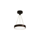 LED luster na sajli LED/12W/230V 4000K crna