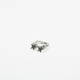 Prstan TwoJeys Icon Black Enameled Single Ring Silver 58 mm