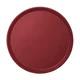 Okrogel nedrseč pladenj Cambro Camtread, premer 405 mm, bordo rdeč