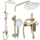 Komplet za prhanje REA DROP Brush Gold