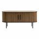 Rjava TV omarica v hrastovem dekorju 120x56 cm Nola – Unique Furniture