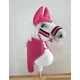 BB Komplet Hobby Horse A3: flis preproga + glušniki - temno roza