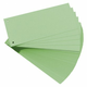 Pregrada kartonska 105 x 242 mm, 100/1, zelena, Herlitz