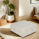 Atelier del Sofa Tabure 95x95x45cm, Belo