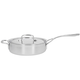 DEMEYERE 5-PLUS Sauté frying pan with 2 handles and lid, 40850-853-0 - 24 CM