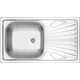 Deante Techno ZMU 3110 Sudopera, 1 korito, 15cm, Čelična, Inox