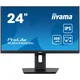 IIYAMA Monitor LED XUB2492QSU-B1 23.8 IPS 2560 x 1440 @100Hz 300 cdm˛ 1000:1 0.5ms HDMI DP USB-Hub height, swivel, tilt, pivot (rotation