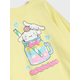 Sinsay - Dukserica s okruglim izrezom i printom Cinnamoroll - žuto