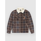 Quiksilver Sherpa Fleece Jacket chocolate brown sherpa pl