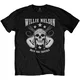 Willie Nelson Majica Skull Unisex Black M